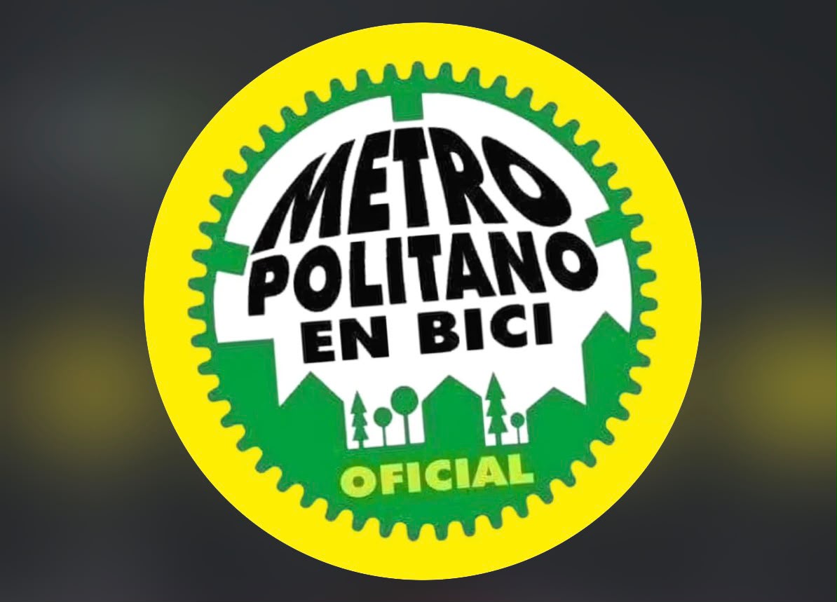 Logo Metropolitano en Bici